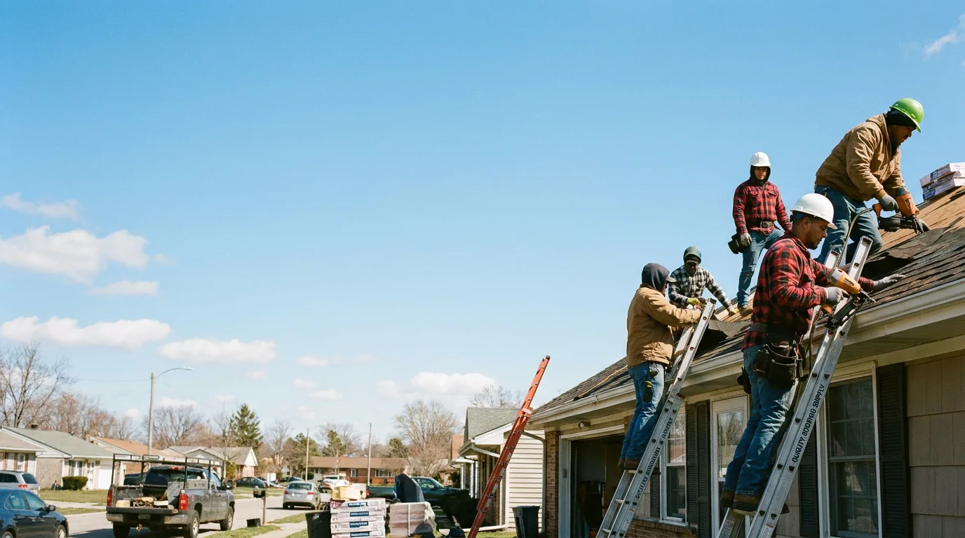 Roofing in Elmwood, WI near me